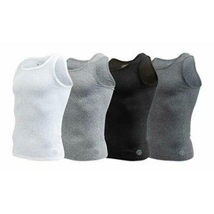 AEROPOSTALE Men 4-PACK Tank TOPS A-Shirts UNDERSHIRTS SMALL 32-34  $45